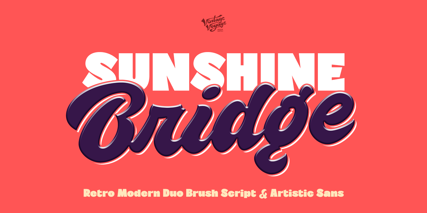 Przykładowa czcionka VVDS Sunshine Bridge #1